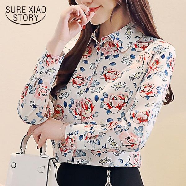 women's blouses & shirts fashion spring long sleeve print korean plus size women and blusas mujer de moda 2021 ladies 8339 50, White
women's blouses & shirts fashion spring long sleeve print korean plus size women and blusas mujer de moda 2021 ladies 8339 50, White