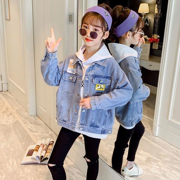 jackets cool jean girls baby's kids coat jacket outwear 2021 spring autumn overcoat outdoor rural party teenagers children's cloth, Blue;gray
jackets cool jean girls baby's kids coat jacket outwear 2021 spring autumn overcoat outdoor rural party teenagers children's cloth, Blue;gray
