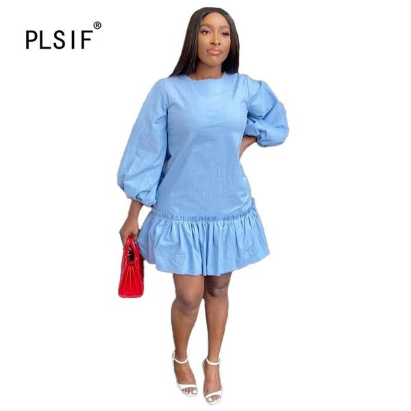 casual dresses elegant temperamental bubble sleeves blue o neck long sleeve mini dress office lady fashion women, Black;gray
casual dresses elegant temperamental bubble sleeves blue o neck long sleeve mini dress office lady fashion women, Black;gray