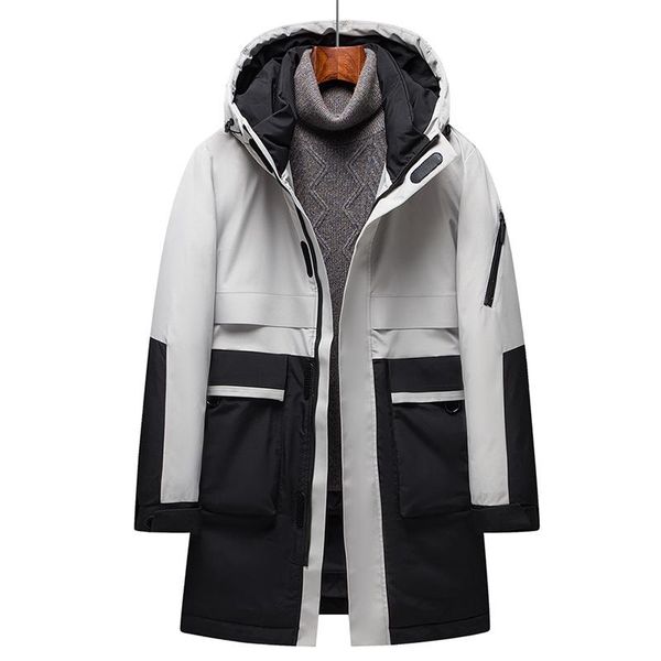 men's down & parkas 2021 winter men jacket thick warm long section hooded windproof coat 90% duck size 4xl, Black
men's down & parkas 2021 winter men jacket thick warm long section hooded windproof coat 90% duck size 4xl, Black
