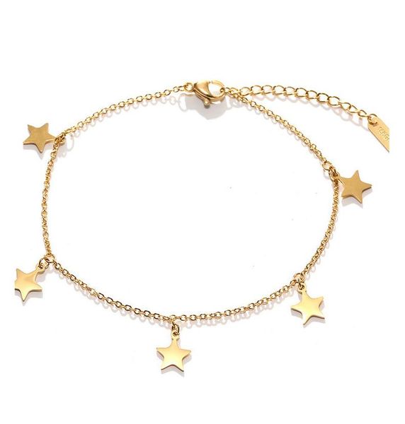 anklets stainless steel star anklet bracelet for women fashion on the leg foot jewelry, Red;blue
anklets stainless steel star anklet bracelet for women fashion on the leg foot jewelry, Red;blue