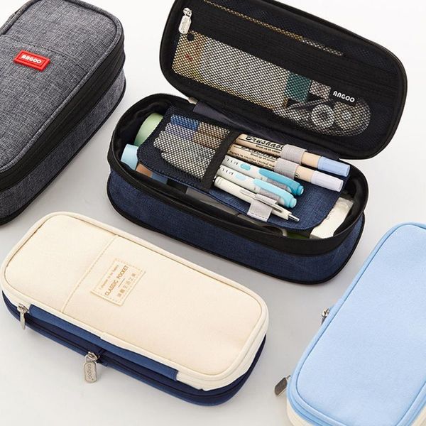storage bags large-capacity pencil case zipper bag simple candy color multi- function flip school stationery supplies
storage bags large-capacity pencil case zipper bag simple candy color multi- function flip school stationery supplies