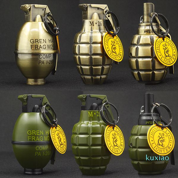 zl805 806 808 three kinds of medium size grenade key chain, red fire windproof lighter, cs gift, Silver
zl805 806 808 three kinds of medium size grenade key chain, red fire windproof lighter, cs gift, Silver