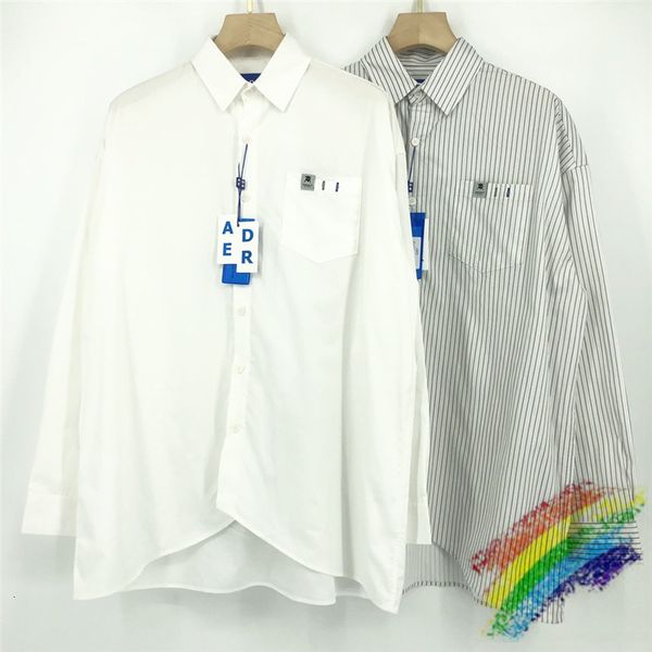 men's casual shirts white striped shirt adhere to female male shirts 1:1 quality classic front then grip error, White;black
men's casual shirts white striped shirt adhere to female male shirts 1:1 quality classic front then grip error, White;black