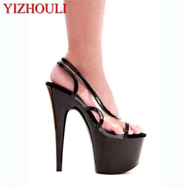 classic open toe platforms women 17cm high heel shoes, stiletto, sandals, 7 inch wedding shoes (2 colors) sandals, Black
classic open toe platforms women 17cm high heel shoes, stiletto, sandals, 7 inch wedding shoes (2 colors) sandals, Black