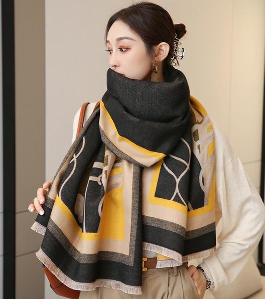 scarves imitate cashmere long scarf man women fashion horse shawl stole winter thicken kerchief 185*65cm, Blue;gray
scarves imitate cashmere long scarf man women fashion horse shawl stole winter thicken kerchief 185*65cm, Blue;gray