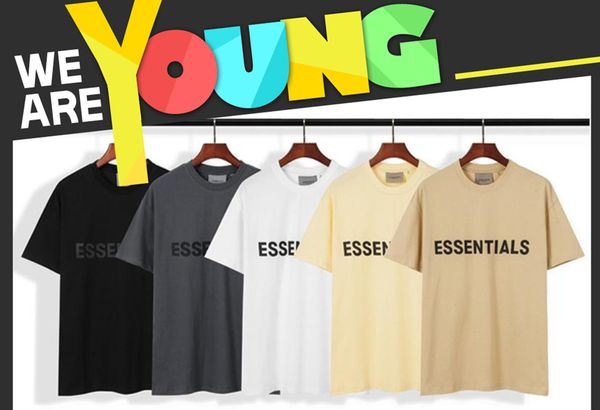20ss ins spring summer hip hop fear of god front essentials 3d silicon tee skateboard t shirt fog men women short sleeve casual t-shirt, Black
20ss ins spring summer hip hop fear of god front essentials 3d silicon tee skateboard t shirt fog men women short sleeve casual t-shirt, Black