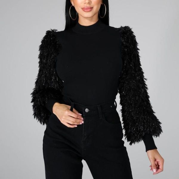 women's blouses & shirts 2021 autumn winter blouse women plush full sleeve black slim solid pullovers elegant office work causal, White
women's blouses & shirts 2021 autumn winter blouse women plush full sleeve black slim solid pullovers elegant office work causal, White