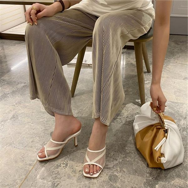 dress shoes mhyons brand designer summer fashion air mesh square toe high heels lady pumps mules flip flops girl party, Black
dress shoes mhyons brand designer summer fashion air mesh square toe high heels lady pumps mules flip flops girl party, Black