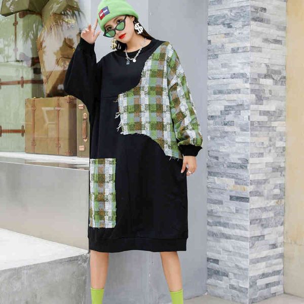 dress big mid-length skirt size of women tending on the knee 2020 autumn and new korean winter loose well as women's velvet sweater, Black;gray
dress big mid-length skirt size of women tending on the knee 2020 autumn and new korean winter loose well as women's velvet sweater, Black;gray