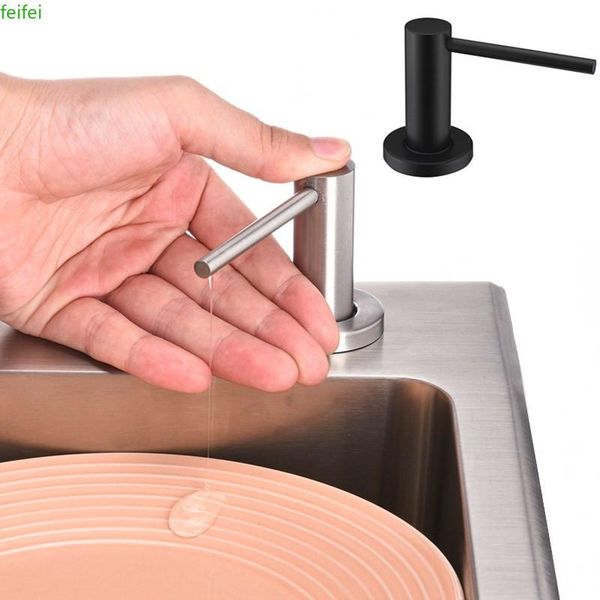 liquid soap dispenser 2color solid stainless steel kitchen sink black large capacity pump detergent
liquid soap dispenser 2color solid stainless steel kitchen sink black large capacity pump detergent