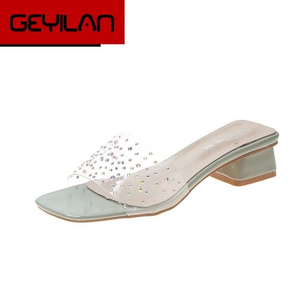 slippers summer clear transparent rivet peep toe med heels female colorful women shoes woman mules slides ladies, Black
slippers summer clear transparent rivet peep toe med heels female colorful women shoes woman mules slides ladies, Black