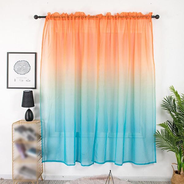 100*200cm curtain decoration room bedroom voile decor gradient color screen made of high-quality materials breathable soft other home
100*200cm curtain decoration room bedroom voile decor gradient color screen made of high-quality materials breathable soft other home