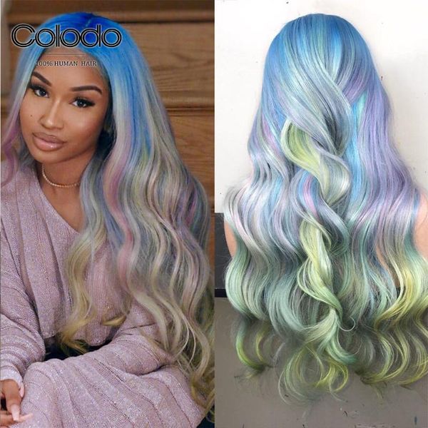 lace wigs pastel blue pink rainbow human hair wig pre plucked front transparent with baby colodo, Black;brown
lace wigs pastel blue pink rainbow human hair wig pre plucked front transparent with baby colodo, Black;brown