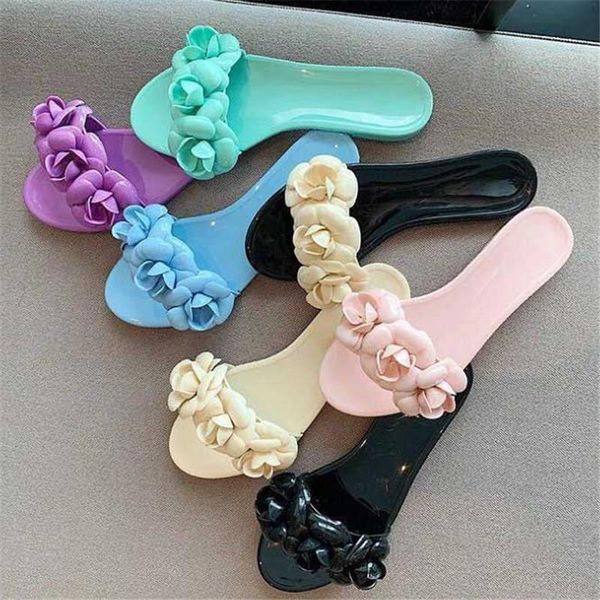 slippers brand desginer outdoor slides shoes women pool beach plastic flats flower woman, Black
slippers brand desginer outdoor slides shoes women pool beach plastic flats flower woman, Black