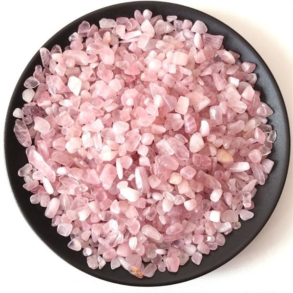 decorative objects & figurines 5-7mm natural pink rose quartz crystal gravel stone rock chips lucky healing crystals 100g
decorative objects & figurines 5-7mm natural pink rose quartz crystal gravel stone rock chips lucky healing crystals 100g