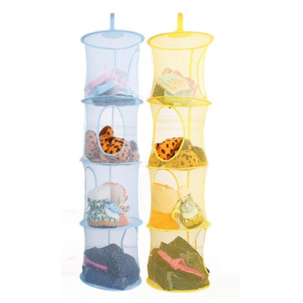 storage baskets net hanging multi-layer cage cylindrical bag basket with 4 compartment large capacity yellow blue gray
storage baskets net hanging multi-layer cage cylindrical bag basket with 4 compartment large capacity yellow blue gray