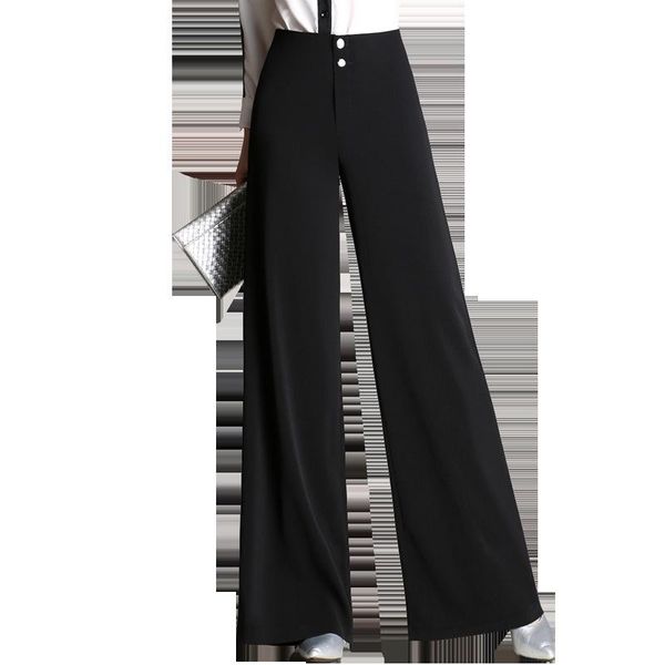 women's pants & capris fashion elegant women casual wide leg for wholesale and ladies trousers, Black;white
women's pants & capris fashion elegant women casual wide leg for wholesale and ladies trousers, Black;white