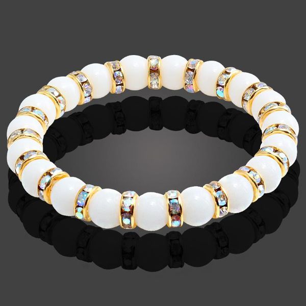 charm bracelets white crystal beads multicolor gold natural stone for women round reiki handmade bracelet jewelry gift pulseiras, Golden;silver
charm bracelets white crystal beads multicolor gold natural stone for women round reiki handmade bracelet jewelry gift pulseiras, Golden;silver