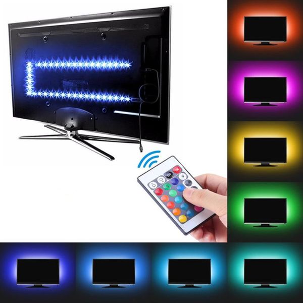 strips rgb led light strip usb powered 5v smd flexible waterproof tv back with 24 keys remote control for background
strips rgb led light strip usb powered 5v smd flexible waterproof tv back with 24 keys remote control for background