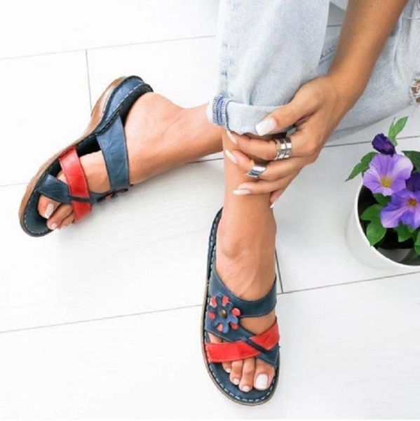 women wedge sandals gladiator bohemia shoes flip flop casual platform slides open toe vintage anti-slip beach, Black
women wedge sandals gladiator bohemia shoes flip flop casual platform slides open toe vintage anti-slip beach, Black