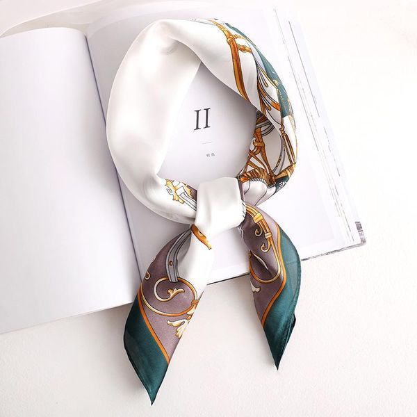 scarves carriage chain print squar scarf women fashion small neck silk office lady hair band hand kerchief tie shawl, Blue;gray
scarves carriage chain print squar scarf women fashion small neck silk office lady hair band hand kerchief tie shawl, Blue;gray
