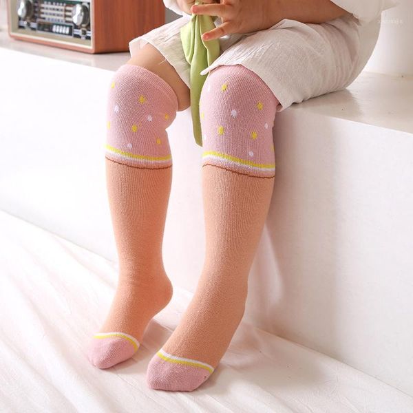 spring and autumn childlike macaron color children's socks stockings cotton boys over-knee white pile girls, Pink;yellow
spring and autumn childlike macaron color children's socks stockings cotton boys over-knee white pile girls, Pink;yellow