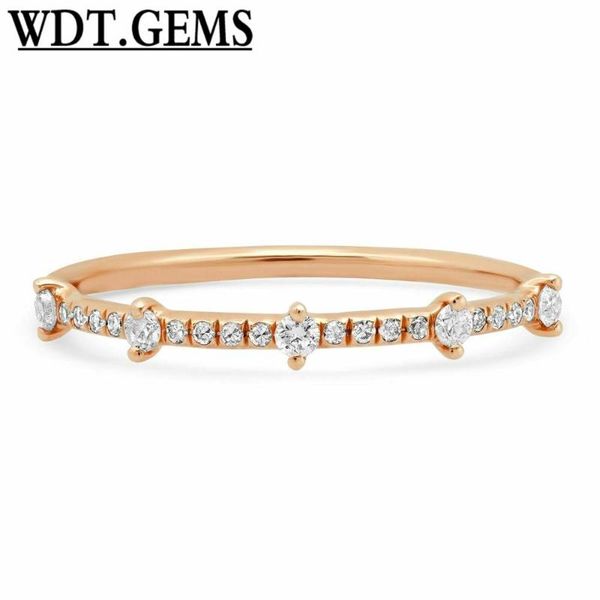 cluster rings 0.16 ct 10k rose gold natural round diamond thin dainty minimalist band ring, Golden;silver
cluster rings 0.16 ct 10k rose gold natural round diamond thin dainty minimalist band ring, Golden;silver