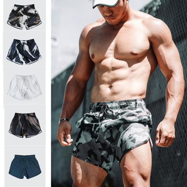 summer sports fitness shorts european and american camouflage running training five-point pants men's, Black;blue
summer sports fitness shorts european and american camouflage running training five-point pants men's, Black;blue