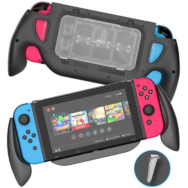 game controllers & joysticks anti-skid comfortable console bracket holder handle hand grip cover with card storage case for switch
game controllers & joysticks anti-skid comfortable console bracket holder handle hand grip cover with card storage case for switch