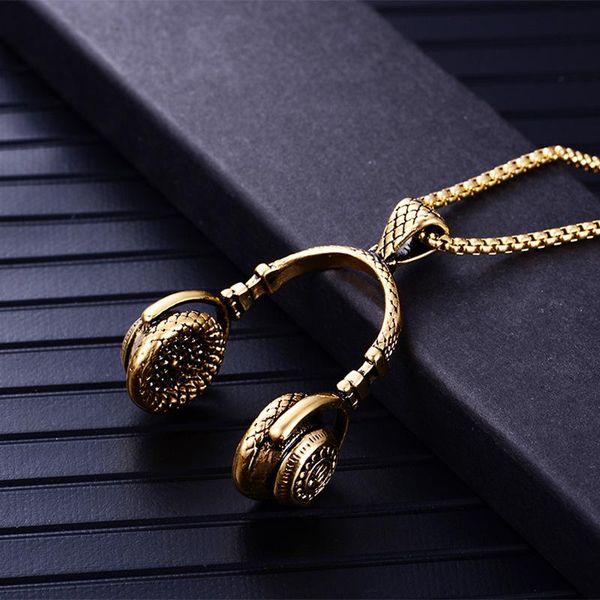 pendant necklaces rock stainless steel trend chain music headphone headset link necklace women and men charm hip hop punk jewelry wholesale, Silver
pendant necklaces rock stainless steel trend chain music headphone headset link necklace women and men charm hip hop punk jewelry wholesale, Silver