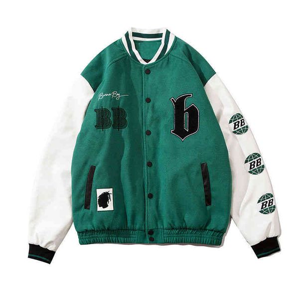 women's jackets jaqueta de beisebol hip-hop feminina, jaqueta gran com letras bordadas, coreana, moda escolar, rock, uniforme japo, Black;brown
women's jackets jaqueta de beisebol hip-hop feminina, jaqueta gran com letras bordadas, coreana, moda escolar, rock, uniforme japo, Black;brown