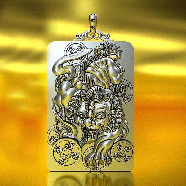chains lucky pixiu pendant men's retro necklace tag transport domineering silver jewelry accessories
chains lucky pixiu pendant men's retro necklace tag transport domineering silver jewelry accessories