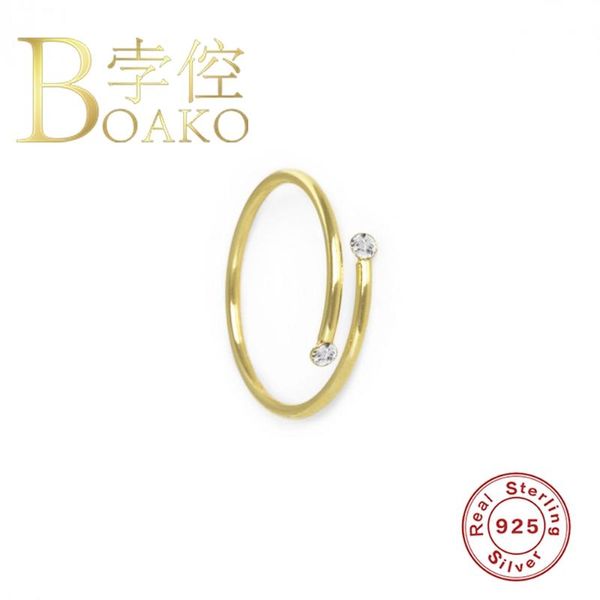 cluster rings boako zircon silver ring 925 sterling anillos gold for women luxury fine jewelry open bague bijoux gifts, Golden;silver
cluster rings boako zircon silver ring 925 sterling anillos gold for women luxury fine jewelry open bague bijoux gifts, Golden;silver