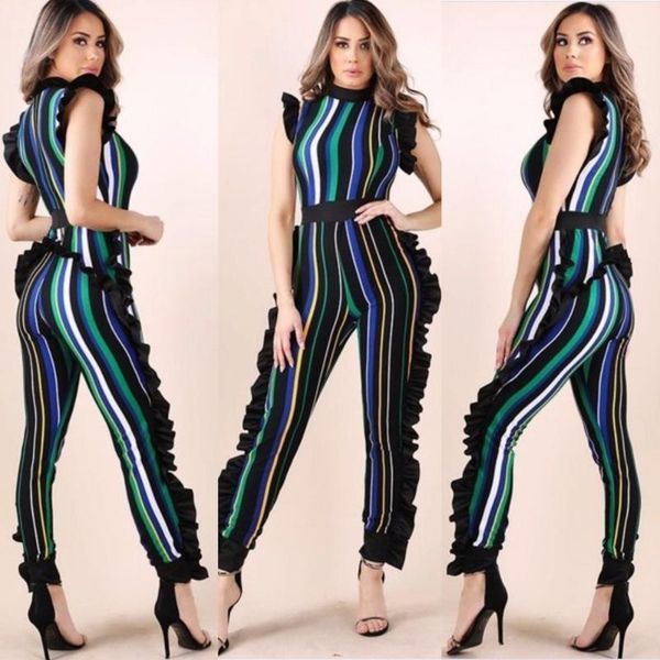 women's jumpsuits & rompers summer of 2021 the stripes show thin sleeveless sexy, Black;white
women's jumpsuits & rompers summer of 2021 the stripes show thin sleeveless sexy, Black;white