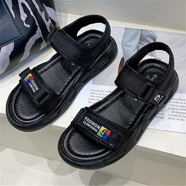 sandals thick-soled comfortable womens sports summer women's shoes fashion platform women slippers slides beach shoe, Black
sandals thick-soled comfortable womens sports summer women's shoes fashion platform women slippers slides beach shoe, Black