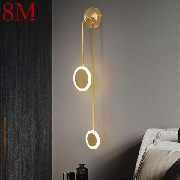 wall lamp 8m nordic lights sconces contemporary simple brass led indoor for home decoration
wall lamp 8m nordic lights sconces contemporary simple brass led indoor for home decoration