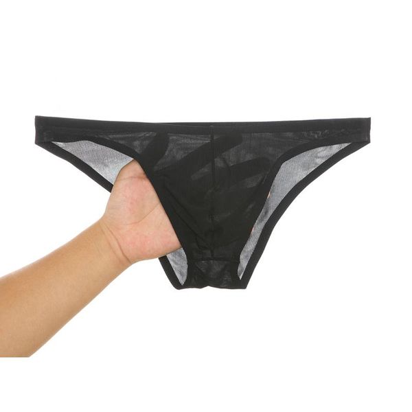underpants underwear men briefs bikini shorts cueca thin transparent ice silk low waist panties solid u conver seamless, Black;white
underpants underwear men briefs bikini shorts cueca thin transparent ice silk low waist panties solid u conver seamless, Black;white