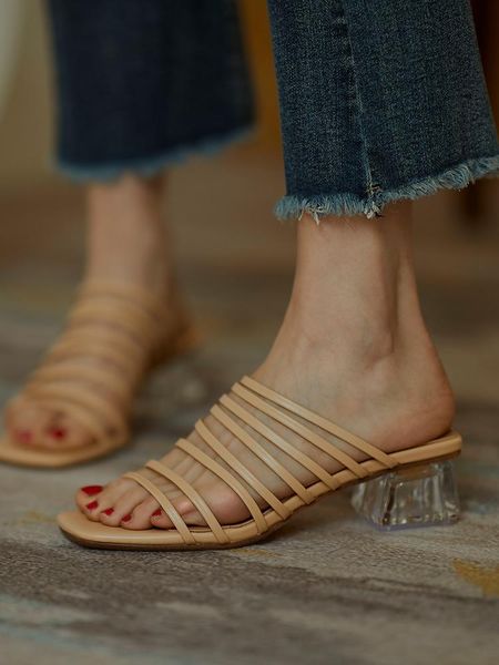 square toe women sandals narrow strap slides white summer shoes zapatos femmes clear transparent heels sandalias mujer slippers, Black
square toe women sandals narrow strap slides white summer shoes zapatos femmes clear transparent heels sandalias mujer slippers, Black