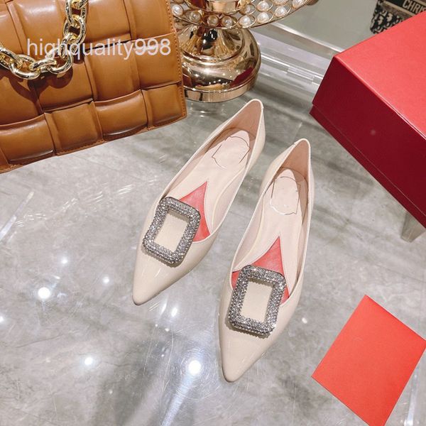 dress shoes high end quality single shoes women's flat sole leather pointed drill buckle, Black
dress shoes high end quality single shoes women's flat sole leather pointed drill buckle, Black
