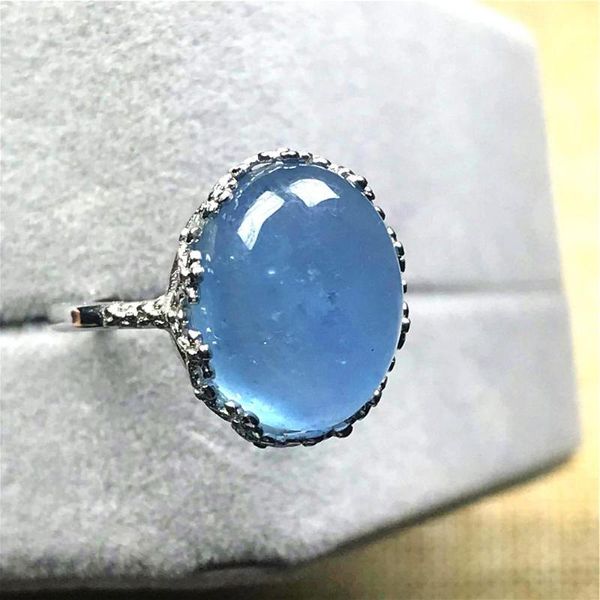 cluster rings 15x13mm natural ocean blue aquamarine ring for woman lady man clear crystal beads stone silver adjustable jewelry, Golden;silver
cluster rings 15x13mm natural ocean blue aquamarine ring for woman lady man clear crystal beads stone silver adjustable jewelry, Golden;silver