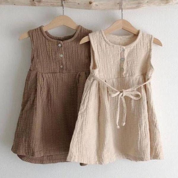 girl's dresses 2021 spring casual baby kids girl pure color princess for girls summer dress sleeveless1, Red;yellow
girl's dresses 2021 spring casual baby kids girl pure color princess for girls summer dress sleeveless1, Red;yellow