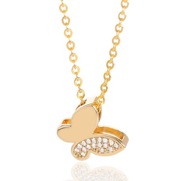pendant necklaces fashion butterfly for women charm zircon jewelry rose gold stainless steel chain necklace romantic accessories, Silver
pendant necklaces fashion butterfly for women charm zircon jewelry rose gold stainless steel chain necklace romantic accessories, Silver