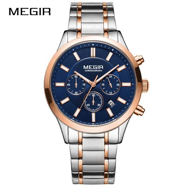 wristwatches megir stainless steel waterproof wristwatch for men luminous chronograph calander business men's watches male reloj hombre, Slivery;brown
wristwatches megir stainless steel waterproof wristwatch for men luminous chronograph calander business men's watches male reloj hombre, Slivery;brown