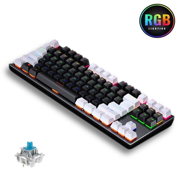 keyboards wired mechanical keyboard 87 keys blue switch color backlight gaming lapfor tablet deskrussian sticker
keyboards wired mechanical keyboard 87 keys blue switch color backlight gaming lapfor tablet deskrussian sticker
