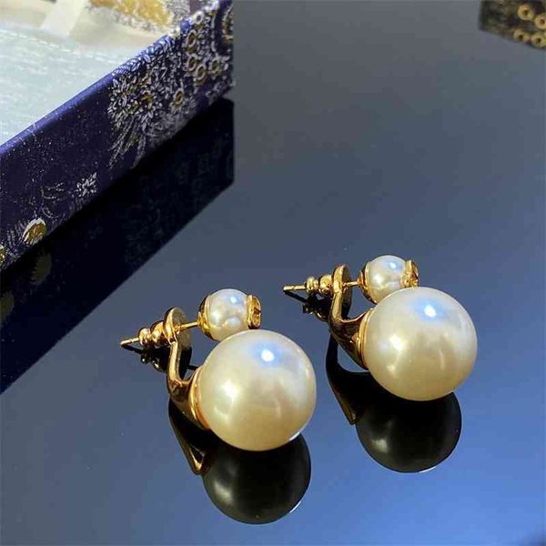 75% off outlet online 2021 new size pearl women's fashion simple earrings high version, Silver 
75% off outlet online 2021 new size pearl women's fashion simple earrings high version, Silver