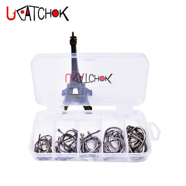 50pcs/set 1/0-8/0 fishing hook crank barbed fishhook tackle fish single hooks
50pcs/set 1/0-8/0 fishing hook crank barbed fishhook tackle fish single hooks