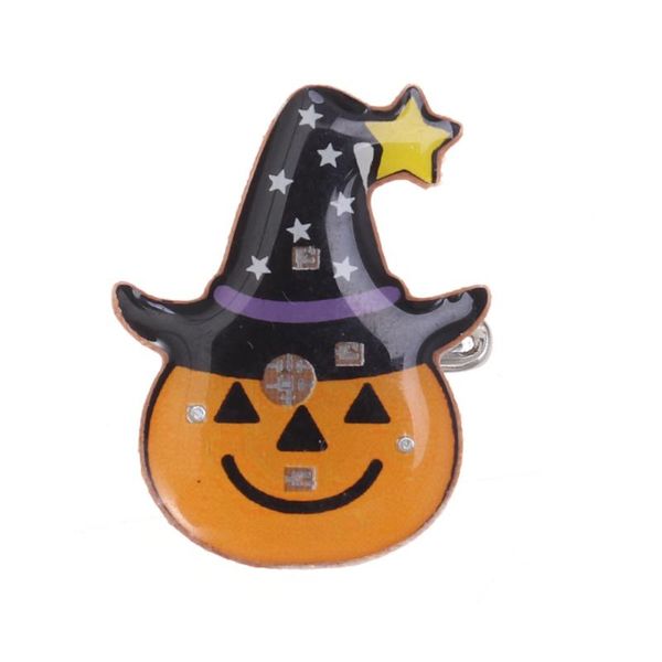 party favor brooch pin luminous glowing badge clip favors decorations (pumpkin in hat)
party favor brooch pin luminous glowing badge clip favors decorations (pumpkin in hat)