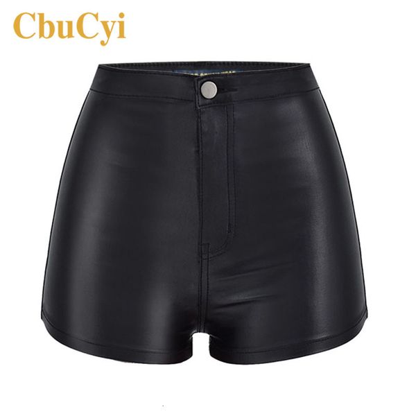 shorts faux high waist super elastic pu leather jean women night club style ny coated denim shorts, White;black
shorts faux high waist super elastic pu leather jean women night club style ny coated denim shorts, White;black