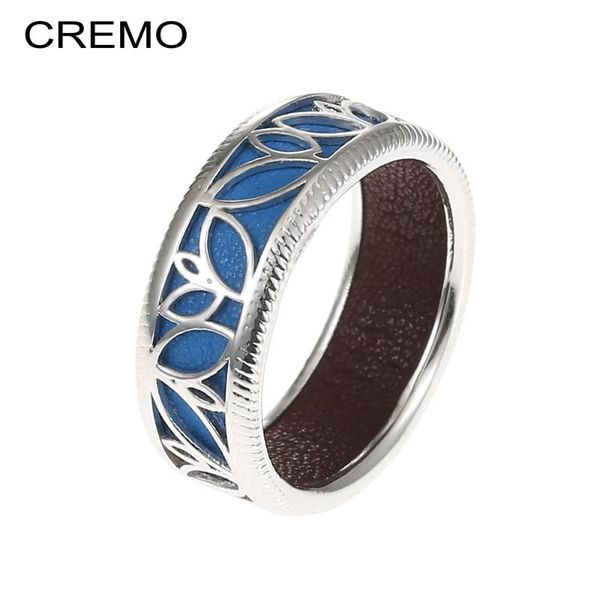 cremo flower argent finish ring simple couple alliance jewrlry leather reversible insert 7mm width band for women cluster rings, Golden;silver
cremo flower argent finish ring simple couple alliance jewrlry leather reversible insert 7mm width band for women cluster rings, Golden;silver